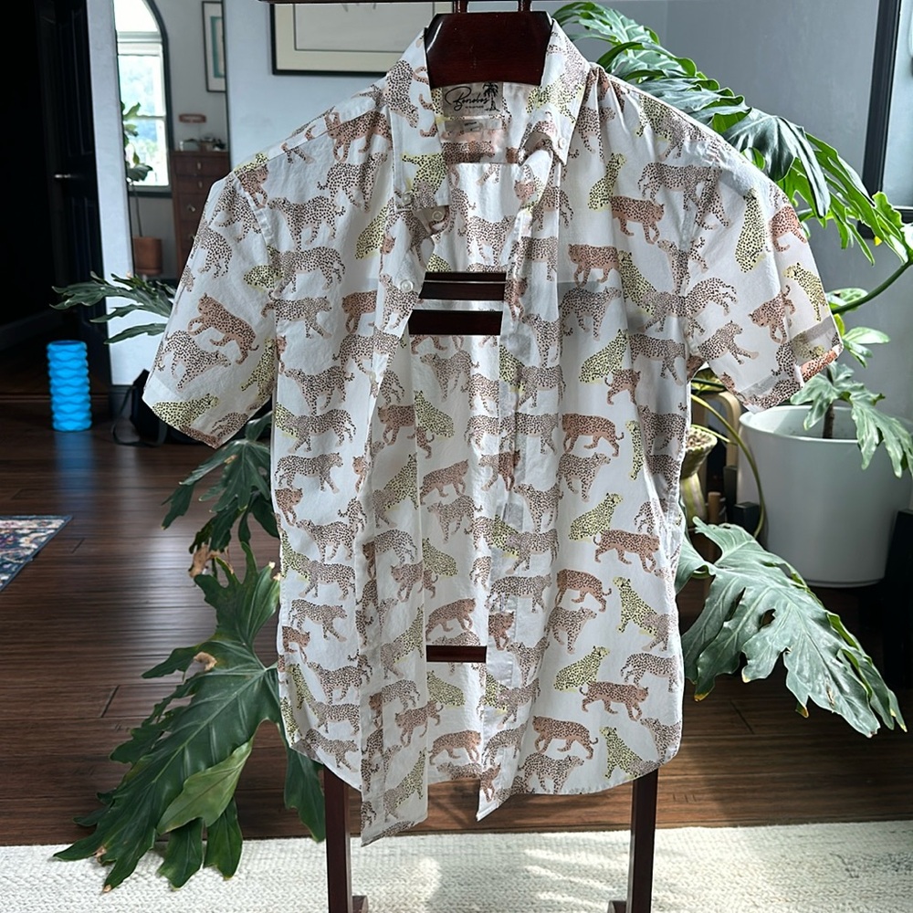 Bonobos big cat Oxford shirt